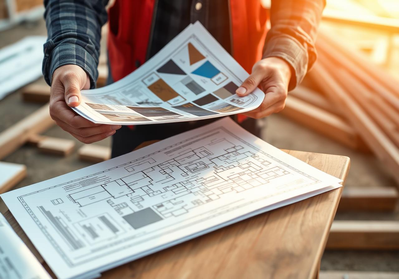 On-site coordination with construction drawings